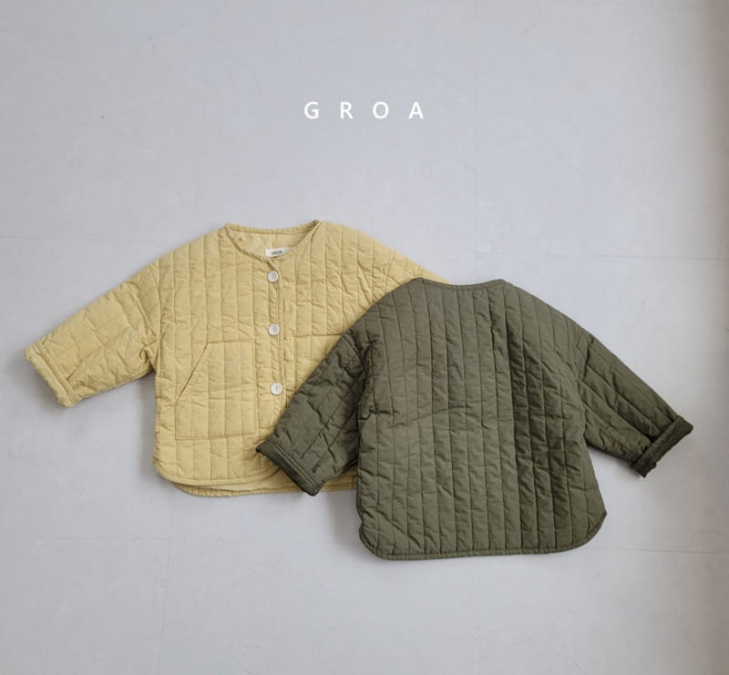 GROA - Korean Children Fashion - #Kfashion4kids - Roa Quilting Jacket - 2