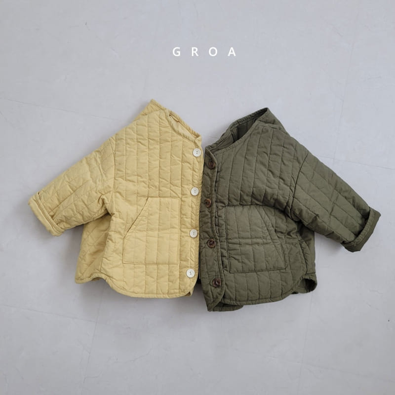 GROA - Korean Children Fashion - #Kfashion4kids - Roa Quilting Jacket - 3