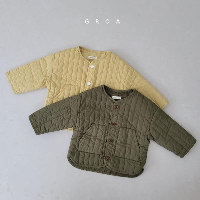 GROA - Korean Children Fashion - #Kfashion4kids - Roa Quilting Jacket - 4