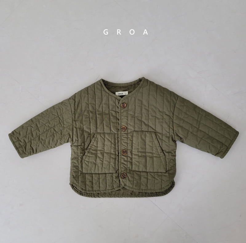 GROA - Korean Children Fashion - #Kfashion4kids - Roa Quilting Jacket - 5