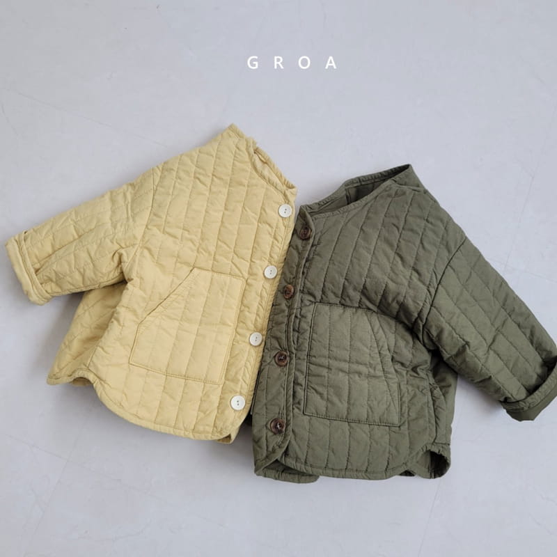 GROA - Korean Children Fashion - #Kfashion4kids - Roa Quilting Jacket - 7