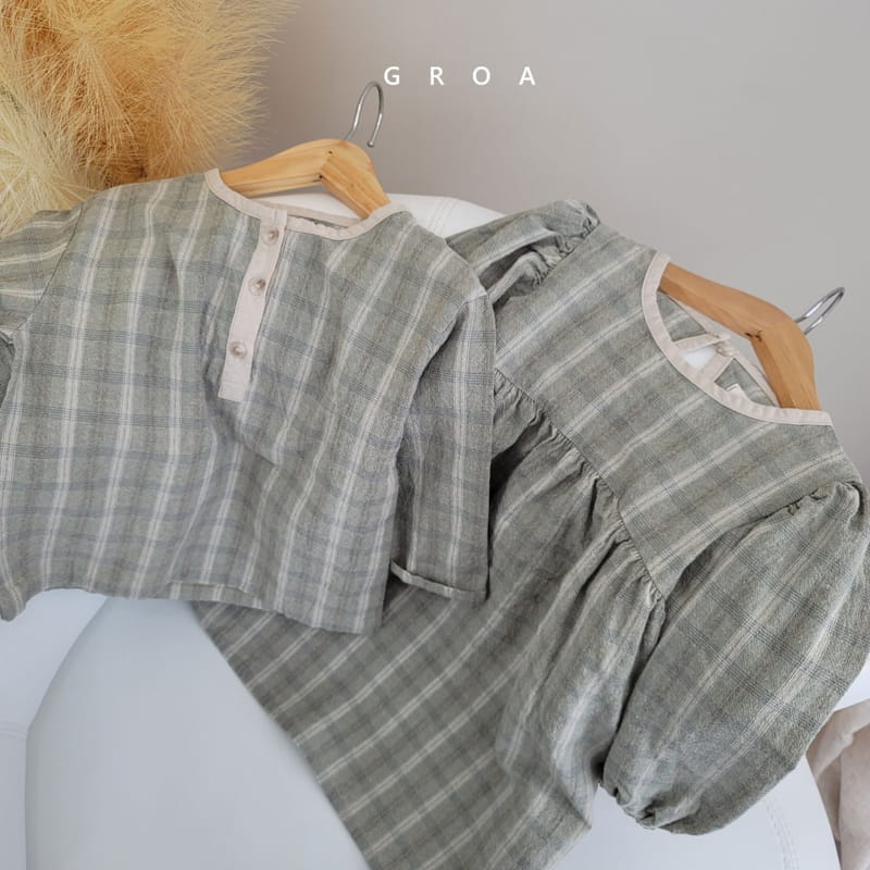 GROA - Korean Children Fashion - #Kfashion4kids - Retro One-piece - 12