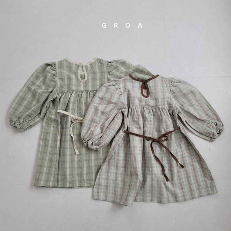 GROA - Korean Children Fashion - #Kfashion4kids - Retro One-piece - 3
