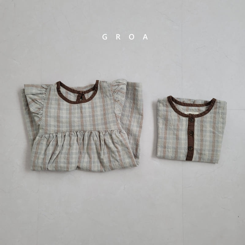 GROA - Korean Children Fashion - #Kfashion4kids - Retro One-piece - 6