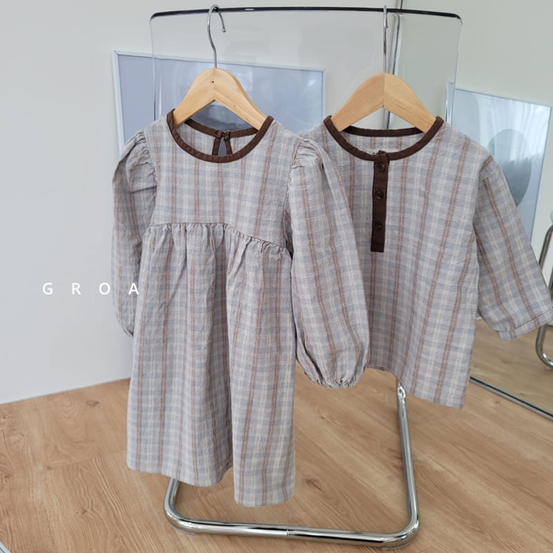 GROA - Korean Children Fashion - #Kfashion4kids - Retro One-piece - 8