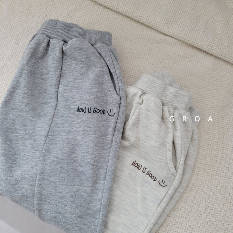 GROA - Korean Children Fashion - #Kfashion4kids - Slit Jogger Pants - 10