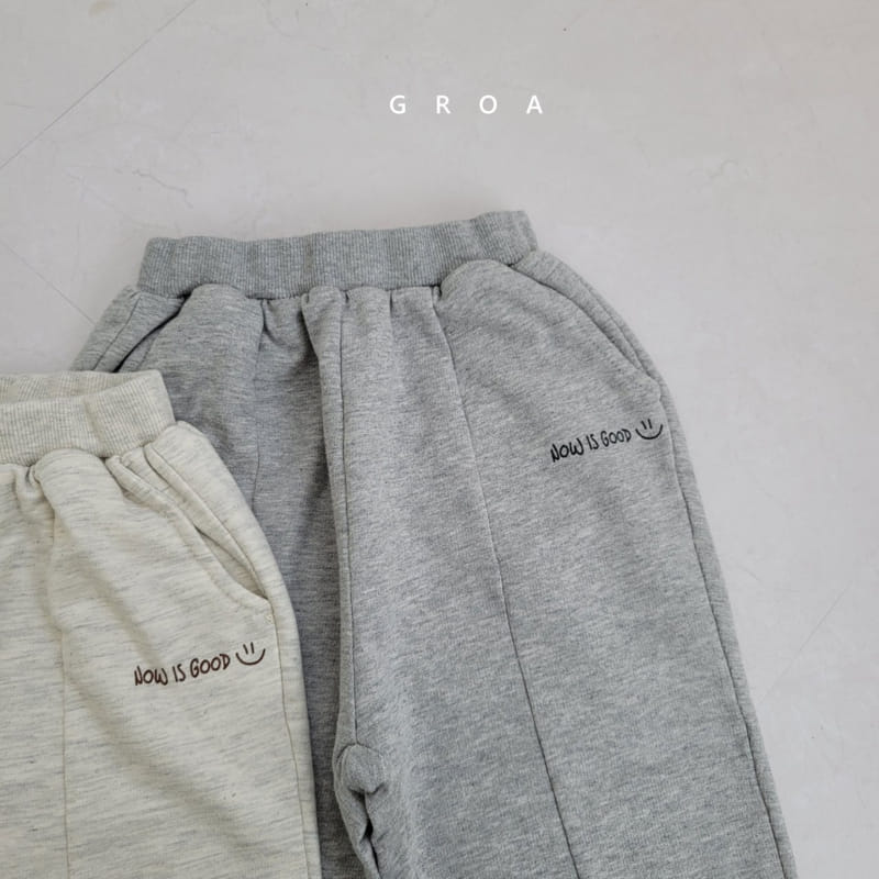 GROA - Korean Children Fashion - #Kfashion4kids - Slit Jogger Pants - 5