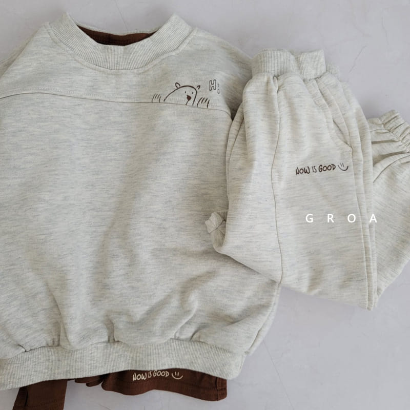 GROA - Korean Children Fashion - #Kfashion4kids - High Bear Sweatshirt - 11