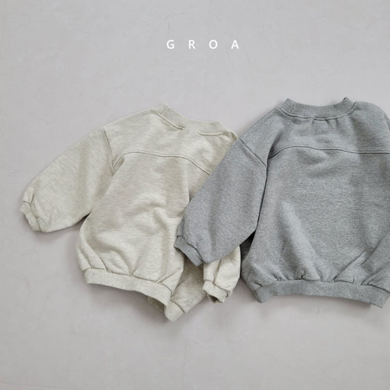 GROA - Korean Children Fashion - #Kfashion4kids - High Bear Sweatshirt - 6