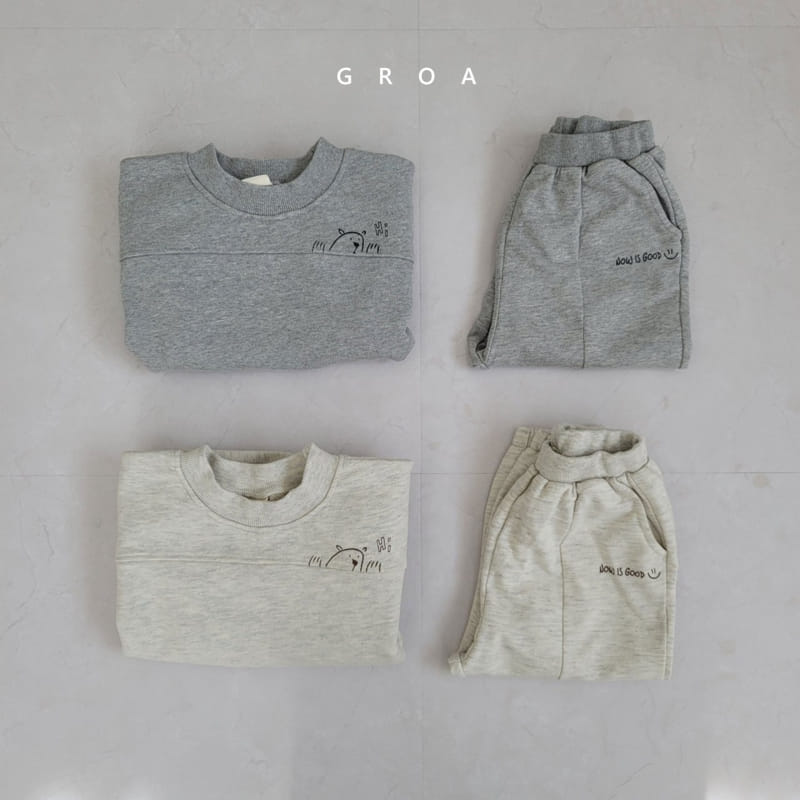 GROA - Korean Children Fashion - #Kfashion4kids - High Bear Sweatshirt - 9