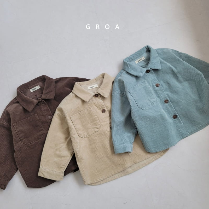 GROA - Korean Children Fashion - #Kfashion4kids - Curdory Shirt