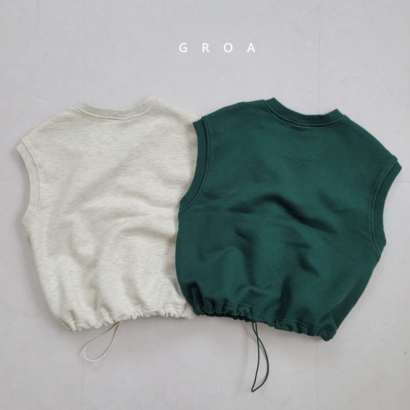 GROA - Korean Children Fashion - #Kfashion4kids - Smile Vest - 4