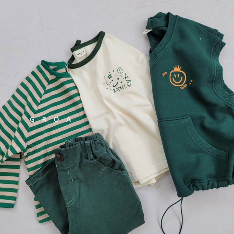 GROA - Korean Children Fashion - #Kfashion4kids - Smile Vest - 9