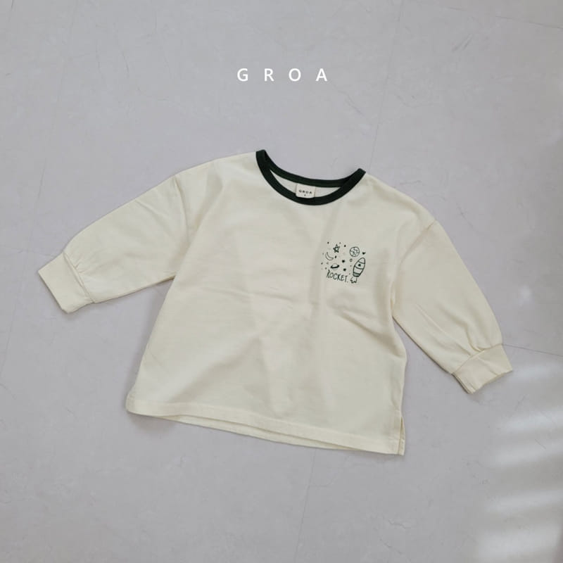 GROA - Korean Children Fashion - #Kfashion4kids - Rocket Tee - 2