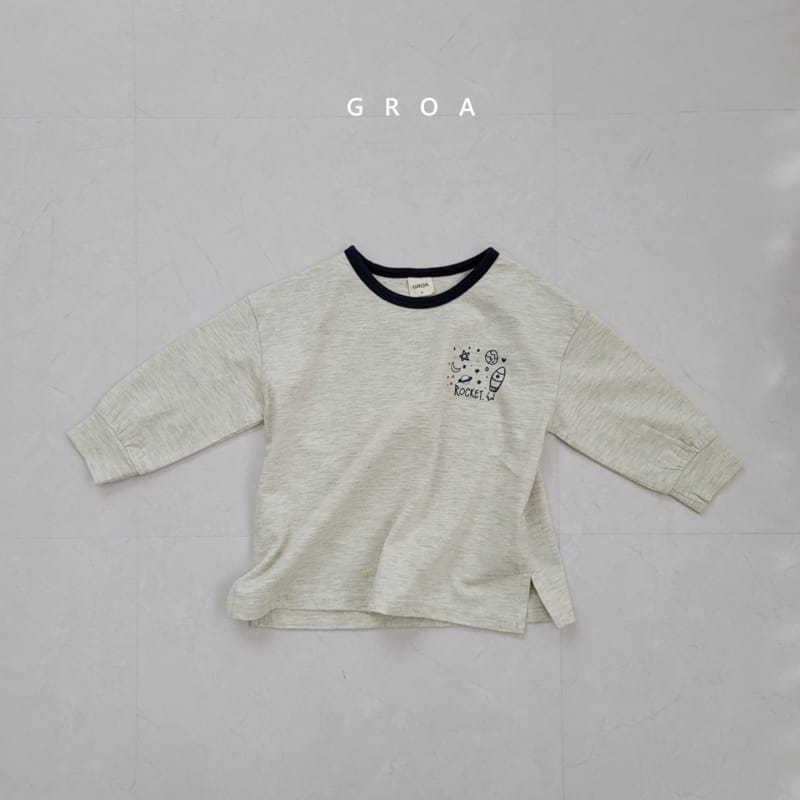 GROA - Korean Children Fashion - #Kfashion4kids - Rocket Tee - 3