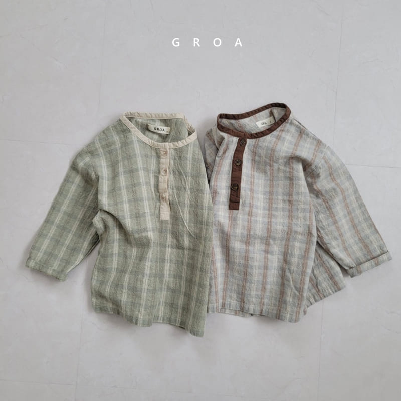 GROA - Korean Children Fashion - #Kfashion4kids - Retro Shirt - 2