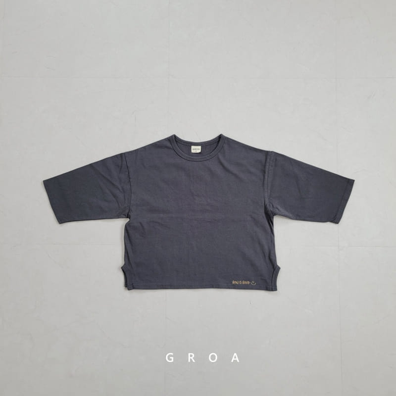 GROA - Korean Children Fashion - #Kfashion4kids - Good Slit Tee - 4