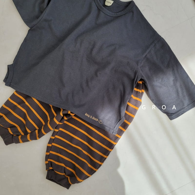 GROA - Korean Children Fashion - #Kfashion4kids - Good Slit Tee - 8