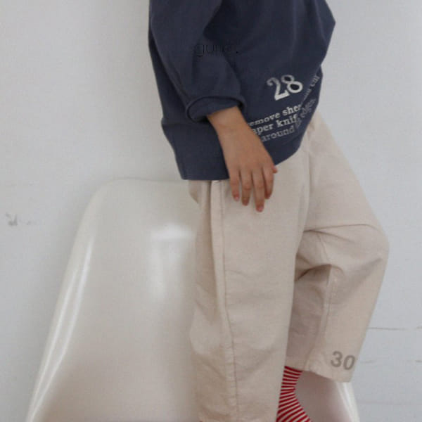 GUNO - Korean Children Fashion - #Kfashion4kids - Number Pants - 10