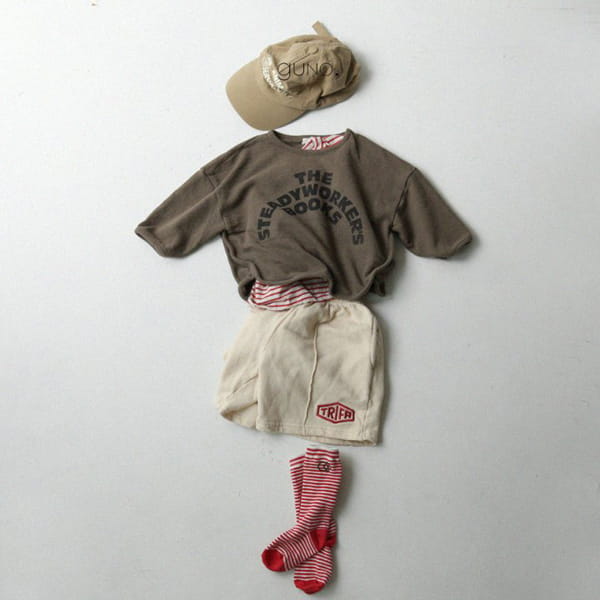 GUNO - Korean Children Fashion - #Kfashion4kids - Steady Tee