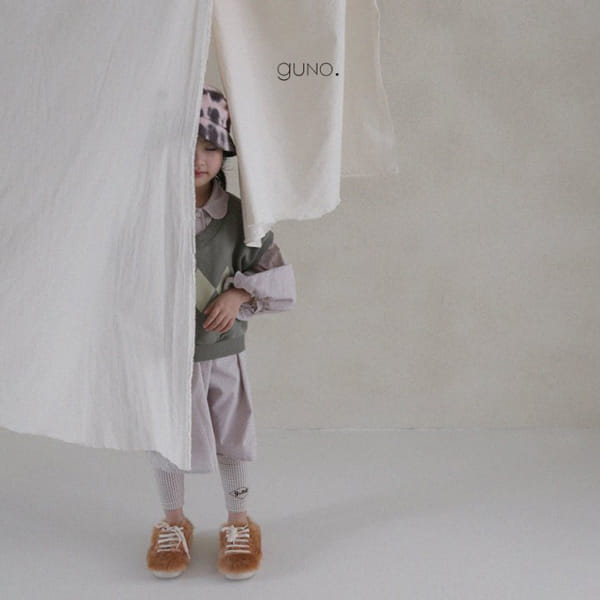 GUNO - Korean Children Fashion - #Kfashion4kids - Check One-piece - 10