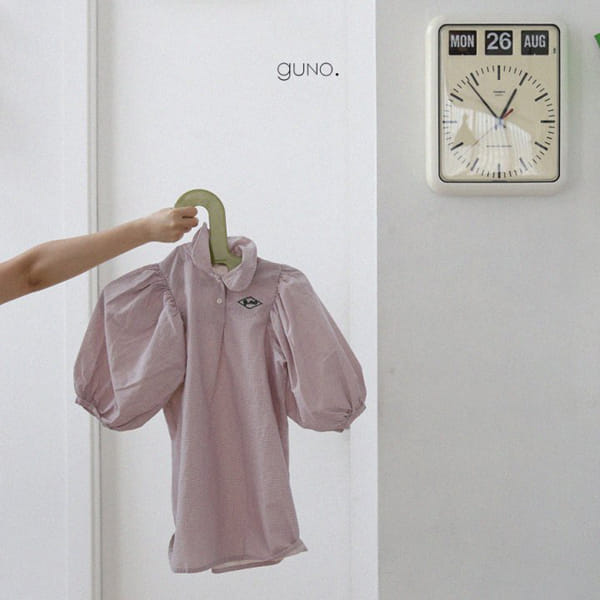 GUNO - Korean Children Fashion - #Kfashion4kids - Check One-piece - 6