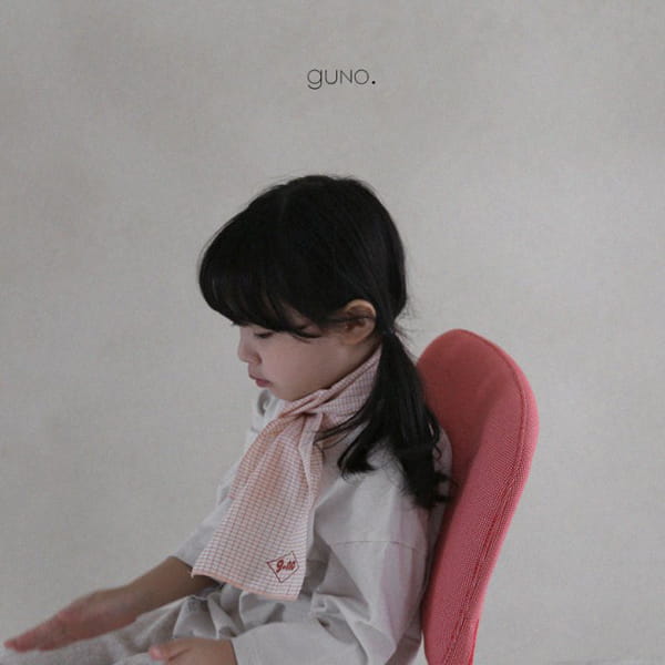 GUNO - Korean Children Fashion - #Kfashion4kids - Check Scarf - 4