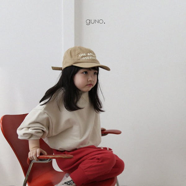GUNO - Korean Children Fashion - #Kfashion4kids - Big Logo Jogger Pants - 2