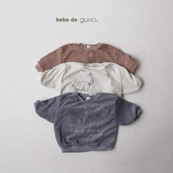 GUNO - Korean Children Fashion - #Kfashion4kids - Bebe Cat Tee