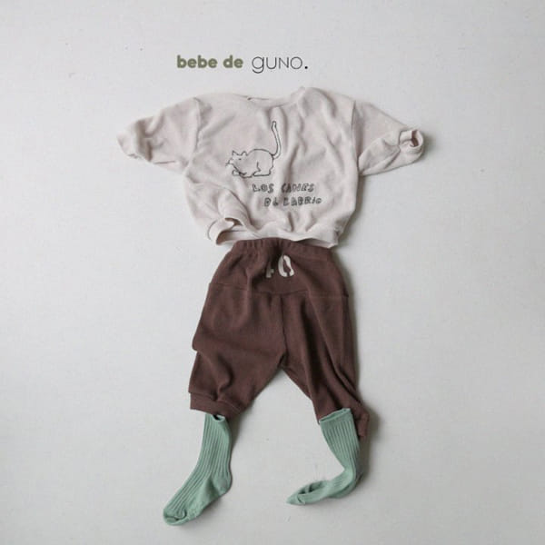 GUNO - Korean Children Fashion - #Kfashion4kids - Bebe Cat Tee - 2
