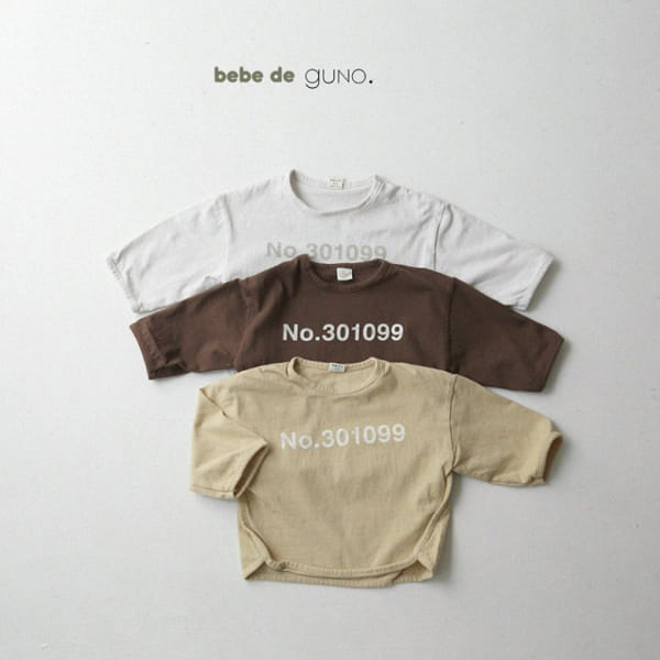GUNO - Korean Children Fashion - #Kfashion4kids - Bebe Number Tee