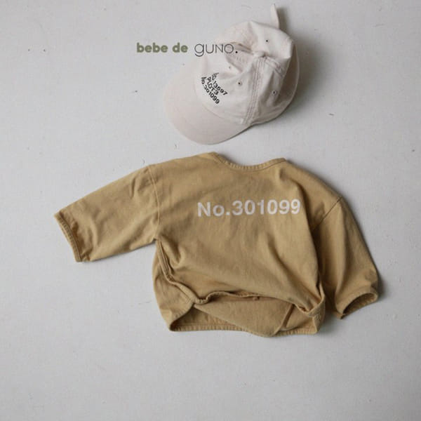 GUNO - Korean Children Fashion - #Kfashion4kids - Bebe Number Tee - 3