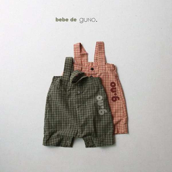 GUNO - Korean Children Fashion - #Kfashion4kids - Bebe GNO Check Pants