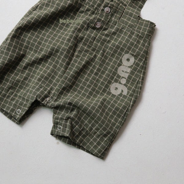 GUNO - Korean Children Fashion - #Kfashion4kids - Bebe GNO Check Pants - 6