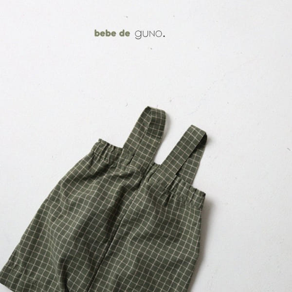 GUNO - Korean Children Fashion - #Kfashion4kids - Bebe GNO Check Pants - 8