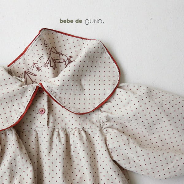 GUNO - Korean Children Fashion - #Kfashion4kids - Bebe Two People Bodysuit - 9