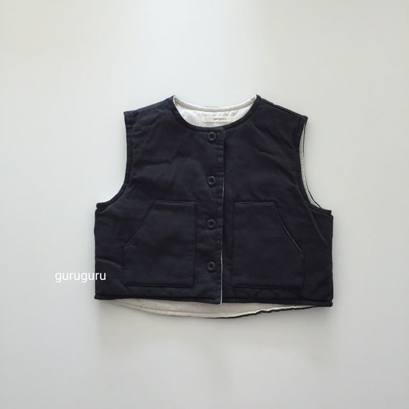 GURU GURU - Korean Children Fashion - #Kfashion4kids - Pocket Vest - 10