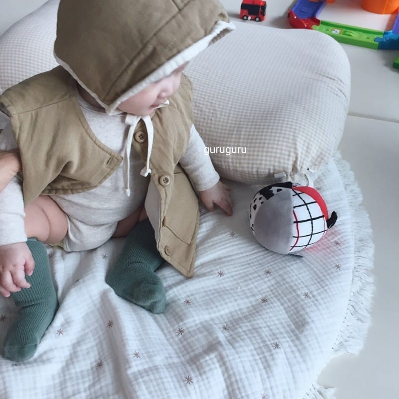 GURU GURU - Korean Children Fashion - #Kfashion4kids - Pocket Vest - 3