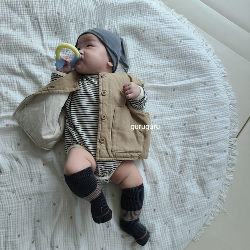GURU GURU - Korean Children Fashion - #Kfashion4kids - Pocket Vest - 4