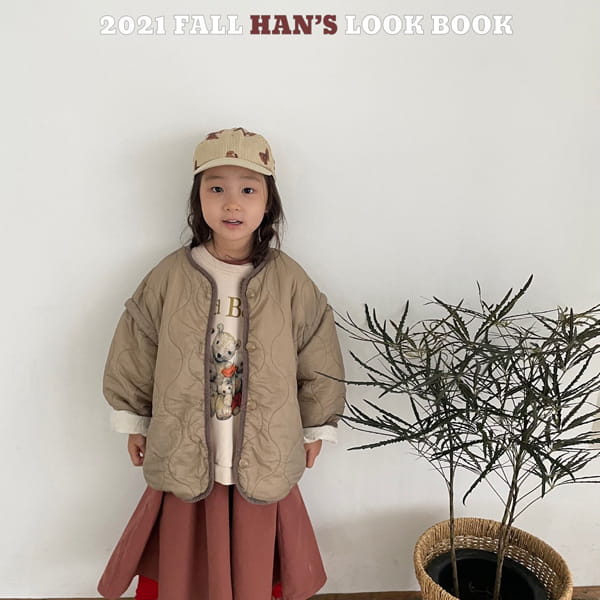 HAN'S - Korean Children Fashion - #Kfashion4kids - Beaver Quilting Jumper - 10