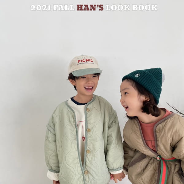 HAN'S - Korean Children Fashion - #Kfashion4kids - Beaver Quilting Jumper - 12