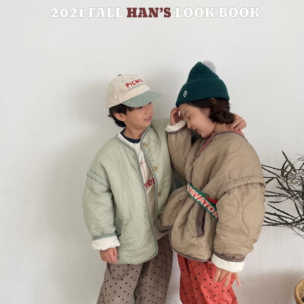 HAN'S - Korean Children Fashion - #Kfashion4kids - Beaver Quilting Jumper - 8