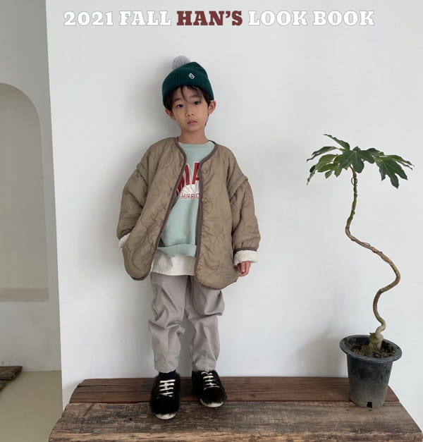 HAN'S - Korean Children Fashion - #Kfashion4kids - Beaver Quilting Jumper - 9