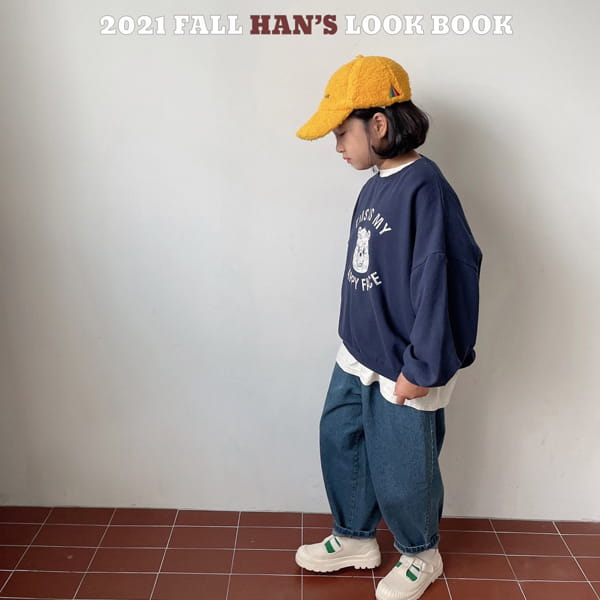 HAN'S - Korean Children Fashion - #Kfashion4kids - Dart Pintuck Denim Pants - 10