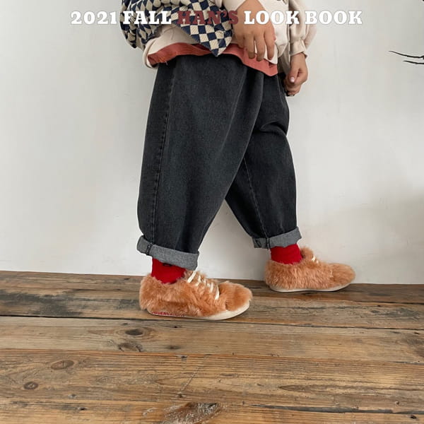 HAN'S - Korean Children Fashion - #Kfashion4kids - Dart Pintuck Denim Pants - 4