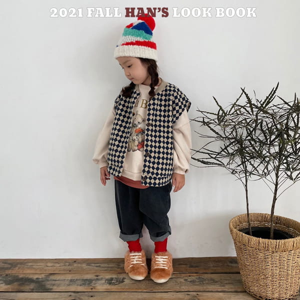HAN'S - Korean Children Fashion - #Kfashion4kids - Dart Pintuck Denim Pants - 5