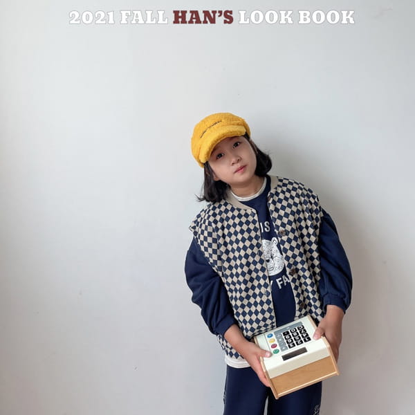 HAN'S - Korean Children Fashion - #Kfashion4kids - Cubic Corduroy Vest - 11