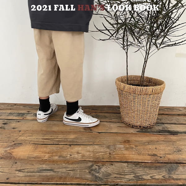 HAN'S - Korean Children Fashion - #Kfashion4kids - Midi Curdory Pocket Pants - 12