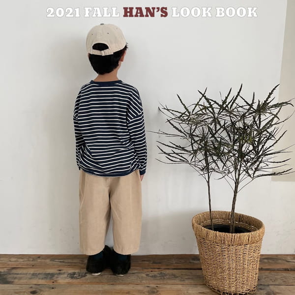 HAN'S - Korean Children Fashion - #Kfashion4kids - Midi Curdory Pocket Pants - 4