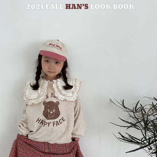 HAN'S - Korean Children Fashion - #Kfashion4kids - Happy Bear Sweatshirt